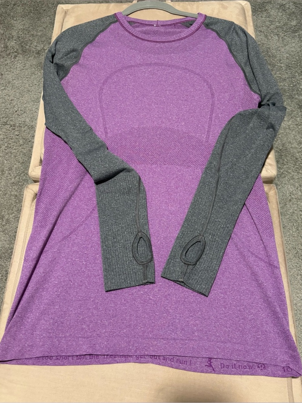 Lululemon Long Sleeve Raglan Style Swiftly
